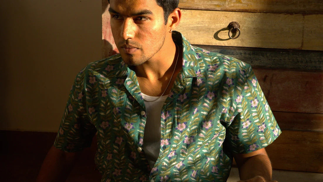 Phutro Men's Printed Shirt