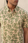 Green Leaf Half Sleeve Shirt