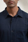 Navy Blue Full Sleeve Shirt